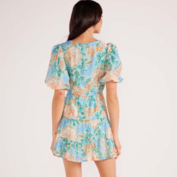 MINKPINK Evelyn Puff Sleve Mini Dress - Picture 2 of 4